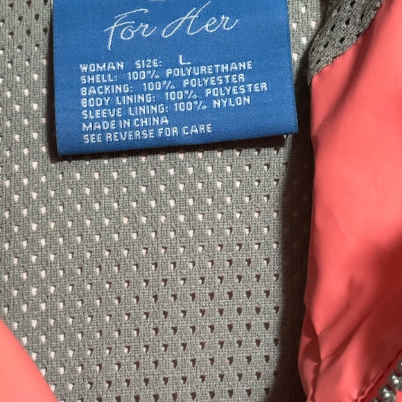 Charles river rain jacket with initials DBH - Picture 2 of 3